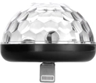 Диско-лампа для телефону Kikkerland Phone Disco Light Black (0612615095267) - зображення 1