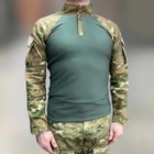 Армійська Кофта Убакс, мультикам Олива, розмір XL, тактична сорочка Убакс мультикам - зображення 1