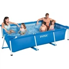 Детский прямоугольный каркасный бассейн 220х150х60 см Intex 28270