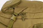 Рюкзак тактический штурмовой 20л Protector Plus S401 coyote - изображение 11