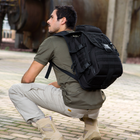 Рюкзак тактический походной Protector Plus X7 S413 black - изображение 7