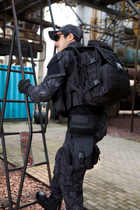 Рюкзак тактический походной Protector Plus X7 S413 black - изображение 8