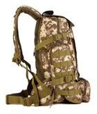 Рюкзак похідний тактичний 40л Protector Plus S427 brown pixel - зображення 3