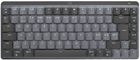 Клавіатура бездротова Logitech MX Mechanical Mini Wireless Illuminated Performance GL Tactile Nordic Layout Graphite (920-010776)