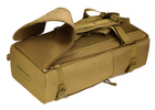 Рюкзак -сумка, тактический военный штурмовой Protector Plus S430 40л Койот - изображение 4