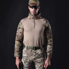 Тактичний костюм - куртка M65 (вітрівка), убакс, штани, кепка + захист Han Wild G3 multicam XXL - зображення 6