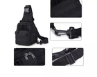 Тактическая сумка через плечо ChenHao CH-098 Black - изображение 6