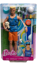 Lalka z akcesoriami Mattel Barbie Ken With Sur Fing Board 30 cm (0194735167265) - obraz 1