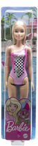 Lalka Mattel Barbie Beach in a Pink Swimsuit 29 cm (0194735020041) - obraz 1