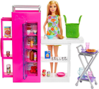Lalka z akcesoriami Mattel Barbie Kitchen Add-On with Food-Themed Pieces 30 cm (0194735095094) - obraz 3