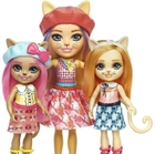 Zestaw lalek Mattel Enchantimals City Tails Carmel Family (0194735063222) - obraz 5