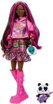 Lalka z akcesoriami Mattel Barbie Extra Fashion Pink Hair Pop Punk 29 cm (0194735106530) - obraz 2