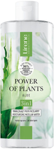 Płyn micelarny Lirene Power of Plants nawilżający 3 w 1 aloes 400 ml (5900717077287) - obraz 1