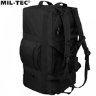 Сумка валіза та рюкзак на коліщатках Mil-Tec 110 л - чорна 13854002 - зображення 6