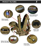 Рюкзак армейский, тактический, объем 25 л., цвет Койот - изображение 5