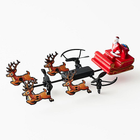 Літаючі сани Санти з дистанційним керуванням Thumbs up! Flying Santa Remote-Control Sleigh (5060820072002) - зображення 3