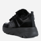 Zimowe sneakersy damskie na platformie do kostki ocieplane Geox D26UFB0FU85C9999 36 Czarne (8050036782922) - obraz 3
