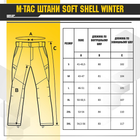 Штани тактичні M-Tac Soft Shell Winter Black Розмір S з підкладкою - зображення 10