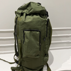 Рюкзак тактический 70L khaki/ армейский/ водонепроницаемый баул - изображение 15
