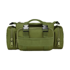 Тактическая сумка Tactical 5L khaki поясная/ плечевая/ армейская/ нагрудная - изображение 9