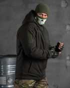 Зимова тактична куртка Softshell Omni-heat олива Paradigma Вт6741 XL - зображення 5