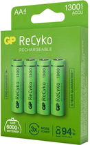 Akumulator GP ReCyko NiMH 130AAHCE (4-Pack) (4891199199684) - obraz 3