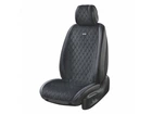 Накидка на сидіння преміум класу велюр Beltex New York чорний black передні BX84150