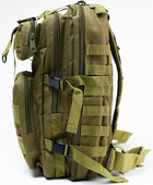 Рюкзак тактический Iso Trade армейский водонепроницаемый хакки 38 л 8920 - изображение 8