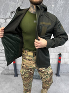 Тактична куртка softshell софтшел олива фліс Вт5955 XXL - зображення 3