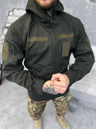Тактична куртка softshell софтшел олива фліс Вт5955 XXL - зображення 6