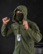 Тактическая флисовка куртка Esdy oliva combo Вт7056 XXXL - изображение 5