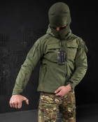 Тактическая флисовка куртка Esdy oliva combo Вт7056 XXL - изображение 8
