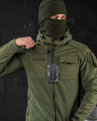 Тактическая флисовка куртка Esdy oliva combo Вт7056 XXL - изображение 10