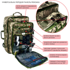 Медицинский рюкзак ампульница органайзер в комплекте DERBY SET RBM-2 пиксель - изображение 7