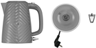 Електрочайник Russell Hobbs Groove Grey 26382-70 (AGD-CZA--0000098) - зображення 2