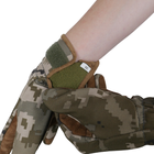 Тактические перчатки зимние Пиксель M - изображение 7
