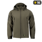 M-tac комплект Shoft Shell куртка с подстёжкой, штаны тактические, перчатки, рюкзак олива M - изображение 4