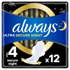 Прокладки Always Ultra дуопак Secure Night 12 шт (4015400612469)