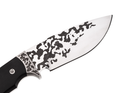 Нож Баско-4 (гравюра, травление на клинке camo) - изображение 3