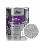 Эмаль молотковая Rolax Hammer paint Серебристая