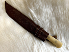 Узбецький ніж-пчак ручної роботи 28 см Гранд Презент 007Кістка - изображение 3