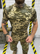 Тактическая мужская футболка дышащая XXL пиксель - изображение 3