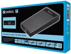 Powerbank Sandberg 2 x USB-C PD100W 30000mAh Black (5705730420870) - obraz 4