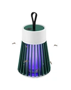 Пастка-лампа від комах Mosquito killing Lamp BG-002 акумуляторна з LED підсвічуванням та USB-зарядкою Зелена