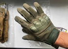 Тактические перчатки Полнопалые M-Pact 3 защитные Mechanix MX-FIT L Green - изображение 2
