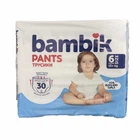 Дитячі підгузки-трусики Bambik 6 (15+ кг), 30 шт