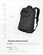 Універсальний повсякденний рюкзак Nitecore BP23 Pro (Cordura 500D, підвищена міцність) - зображення 14