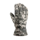Зимние перчатки размер L Снежный камуфляж Kali AI515 с подкладкой из флиса манжеты на резинке для лучшей фиксации с накладками на пальцах для сенсора - изображение 4
