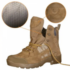 Чоловічі демісезонні черевики Oplot Койот 42 р Kali AI557 з натурального зносостійкого нубука носок черевика виготовлено зі шкіри із захисним покриттям - зображення 3