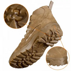 Чоловічі демісезонні черевики Oplot Койот 42 р Kali AI557 з натурального зносостійкого нубука носок черевика виготовлено зі шкіри із захисним покриттям - зображення 5
